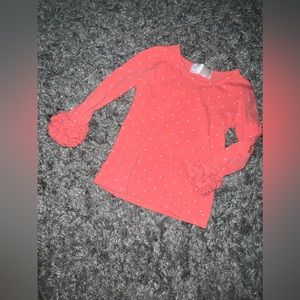 EUC size 2 Sew Sassy ruffle shirt